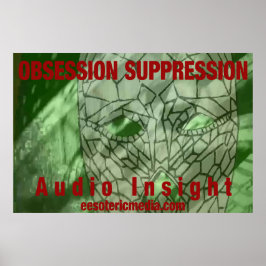 "Obsession Suppression" 36"x24" (90cm x 60cm) ポスター