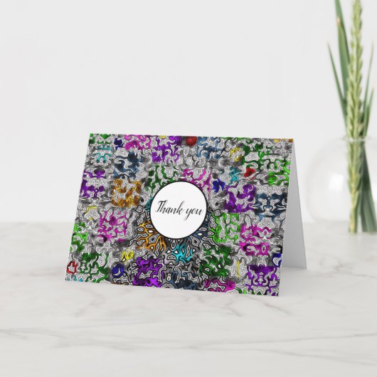 Obsessive Behavior サンキューカード (正面)