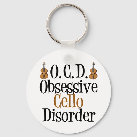 Obsessive Cello Disorder キーホルダー (正面)