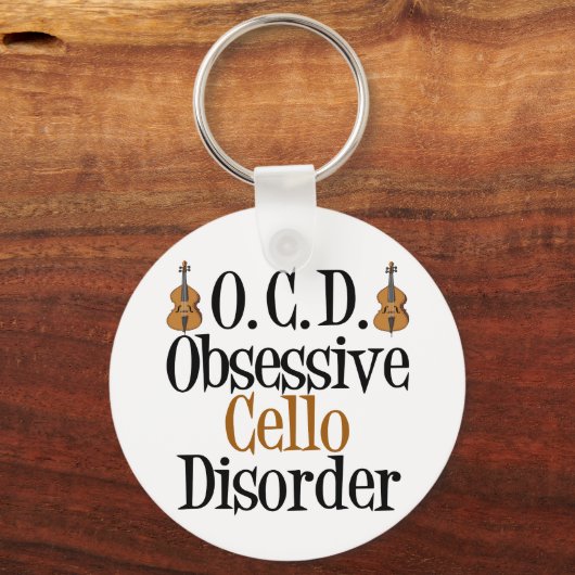 Obsessive Cello Disorder キーホルダー (正面)