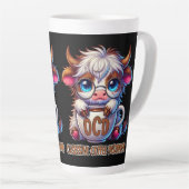 Obsessive Coffee Disorder カフェラテマグ (右アングル)