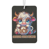 Obsessive Coffee Disorder  カーエアーフレッシュナー (裏面)