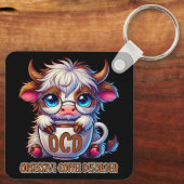Obsessive Coffee Disorder キーホルダー (裏面)