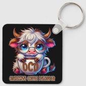 Obsessive Coffee Disorder  キーホルダー (裏面)