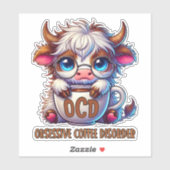 Obsessive Coffee Disorder  シール (シート)