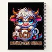 Obsessive Coffee Disorder  ノートブック (裏面)