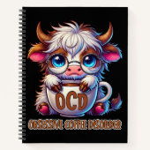 Obsessive Coffee Disorder  ノートブック (正面)