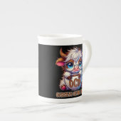 Obsessive Coffee Disorder  ボーンチャイナマグカップ (正面右)