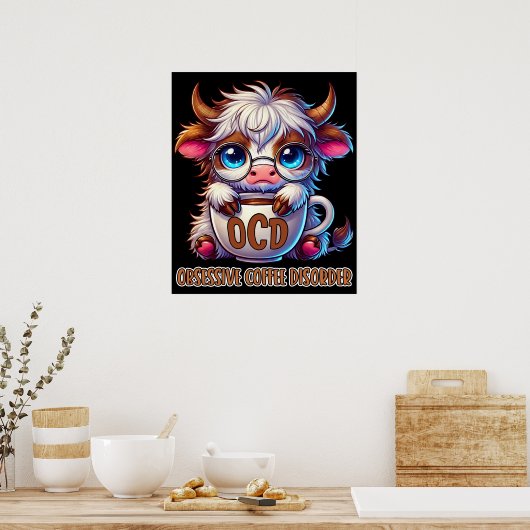 Obsessive Coffee Disorder  ポスター (キッチン)