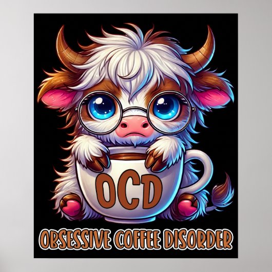 Obsessive Coffee Disorder  ポスター (正面)