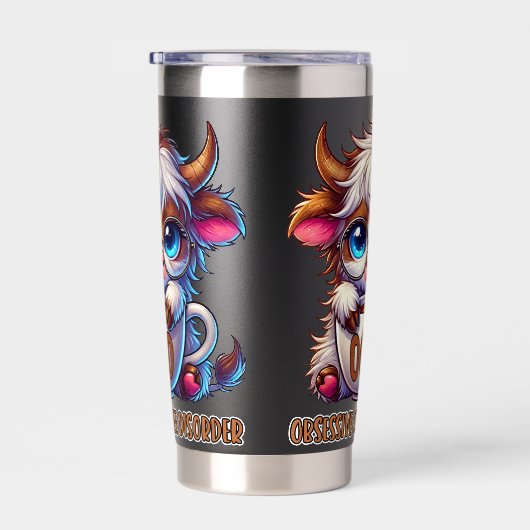 Obsessive Coffee Disorder  保温保冷タンブラー (右面)