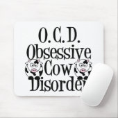 Obsessive Cow Disorder マウスパッド (マウス)