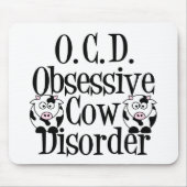 Obsessive Cow Disorder マウスパッド (正面)
