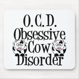 Obsessive Cow Disorder マウスパッド