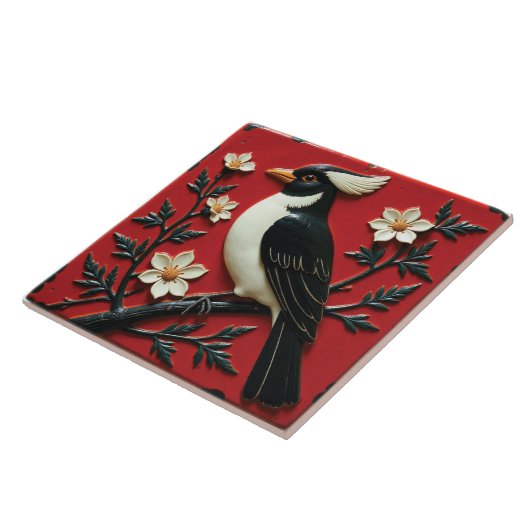 Obsidian and Ivory Perch タイル (側面)