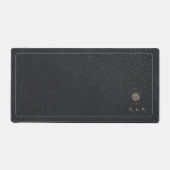 Obsidian Black Royal Society デスクマット (正面)