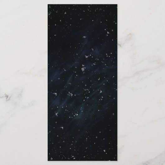 Obsidian Oracle Midnight Elegance結婚のメニュー メニュー (裏面)