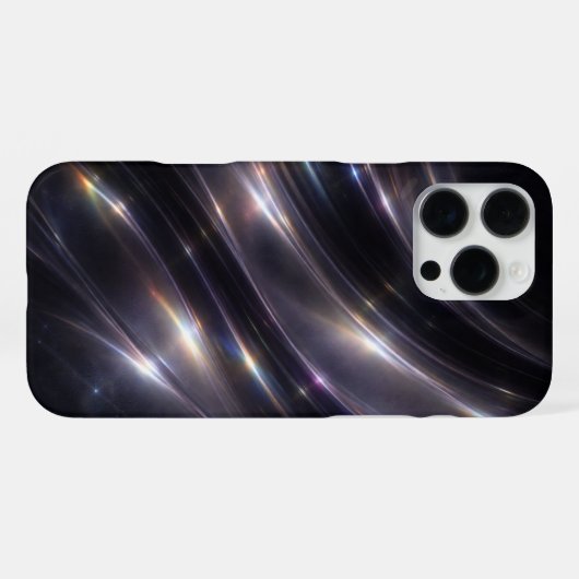 Obsidian Prism Holographic Gradient Phone Case iPhoneケース (裏面横)