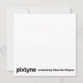 Obso 4 Pixlyneによるバレンタインデーカード シーズンカード (裏面)