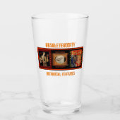 ObsoleteOdityビール/飲料ガラス タンブラーグラス (正面)