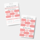 Obstetric Hypertension Nurse Reference Badge バッジ (正面＆裏面)