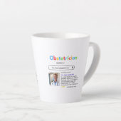 OBSTETRICIAN DOCTORS antistress google fun 01 カフェラテマグ (右アングル)