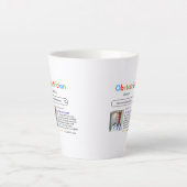 OBSTETRICIAN DOCTORS antistress google fun 01 カフェラテマグ (正面)