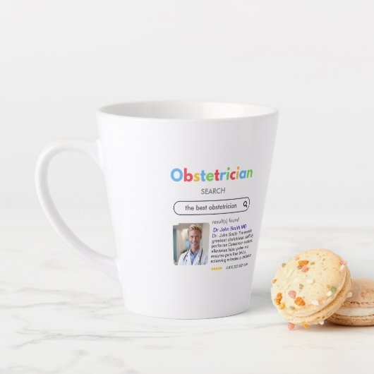 OBSTETRICIAN DOCTORS antistress google fun 01 カフェラテマグ (インサイチュ)