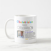 OBSTETRICIAN DOCTORS antistress Google search bar  コーヒーマグカップ (左)