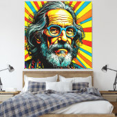 Obstreperous キャンバスプリント (インサイチュ (寝室))