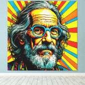 Obstreperous キャンバスプリント (インサイチュ (ウッドフロア))