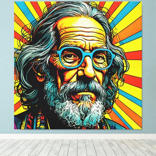 Obstreperous キャンバスプリント (インサイチュ (ウッドフロア))