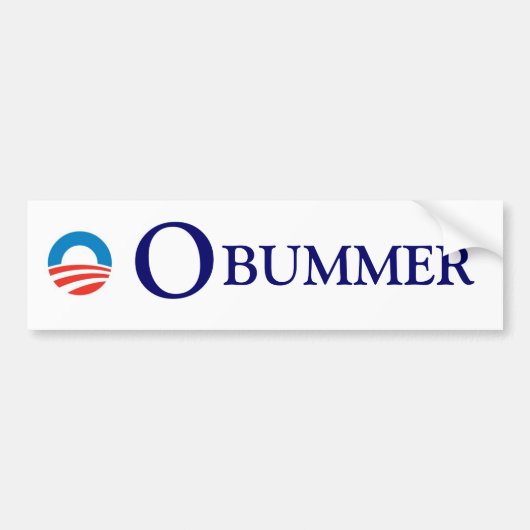 Obummerのバンパーステッカー バンパーステッカー (正面)
