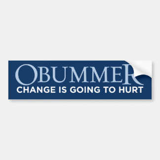 Obummerのバンパーステッカー バンパーステッカー
