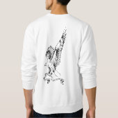 Obummerの自由、アンチオバマのプロ銃 スウェットシャツ (裏面)