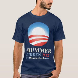 Obummerの重荷2012年-反オバマ Tシャツ