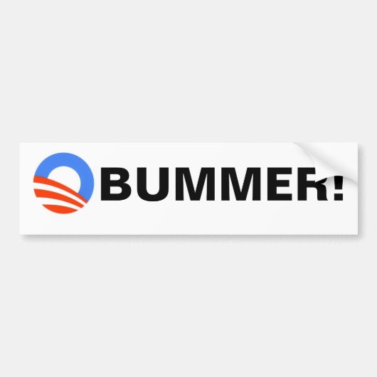 Obummer! バンパーステッカー (正面)