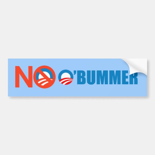 Obummer バンパーステッカー (正面)