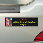 OBUMMER: 社会主義の新しい間違いは着きました バンパーステッカー (車上)