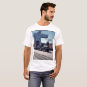 OBW 18トンのShay機関車#1_Trains Tシャツ (正面フル)