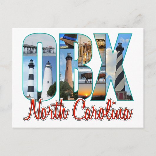 OBXの場所 ポストカード (正面)