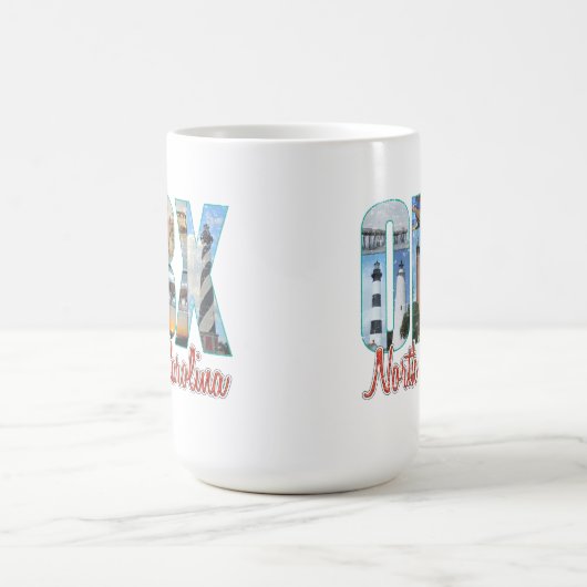OBXの外側の銀行がIの場所に誇りを持った配置動揺して コーヒーマグカップ (中央)