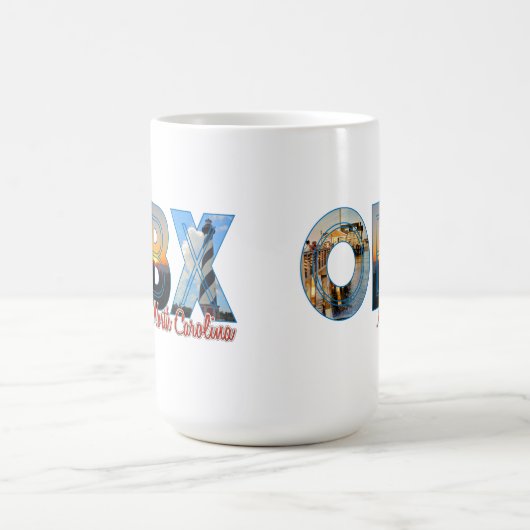 OBXの外側の銀行の場所誇りを持ったII コーヒーマグカップ (中央)