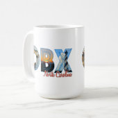 OBXの外側の銀行の場所誇りを持ったII コーヒーマグカップ (正面左)