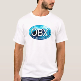 OBXの外銀行は楕円形を振ります Tシャツ