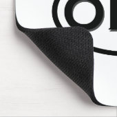 OBXの楕円形のロゴ マウスパッド (コーナー)