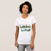 OBXの7つの灯台Tシャツ Tシャツ (正面フル)