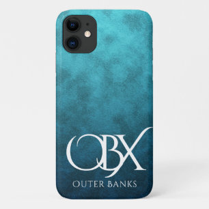 OBXアウターバンクNCオンブルーウォーター背景ビーチ iPhone 11 ケース