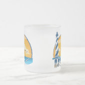 OBXサンセット フロストグラスマグカップ (中央)