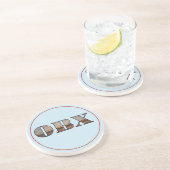 OBXサンライズ文字 コースター (側面)